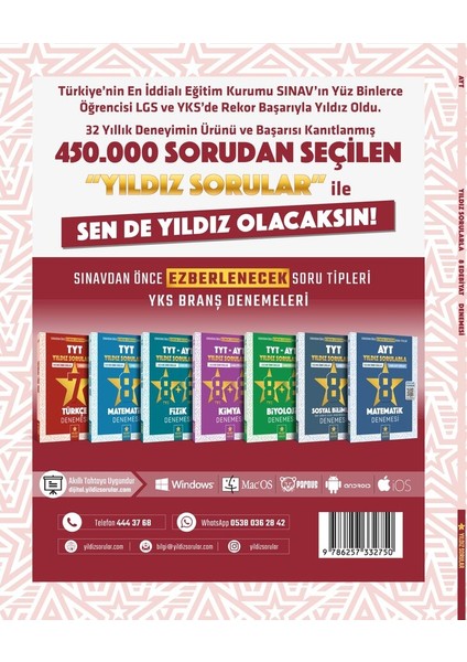 Yıldız Sorular AYT Edebiyat 8 Deneme