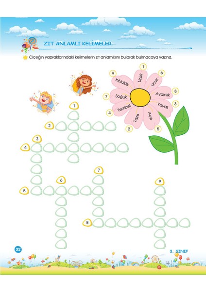 3. Sınıf Tatil Serüvenim Yarıyıl Tatil Kitabı