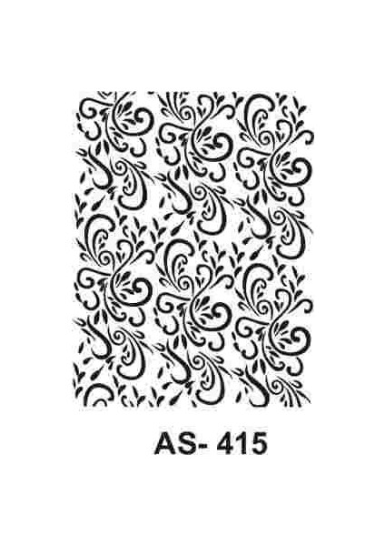 New Stencil Collection A4 AS-415