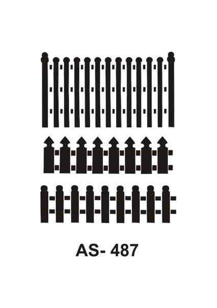 New Stencil Collection A4 AS-487