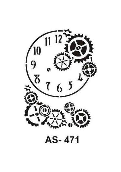 New Stencil Collection A4 AS-471