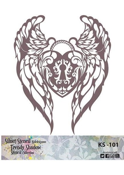 Siluet (Kenarsız) Stencil KS-101