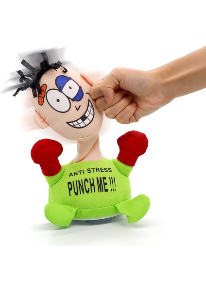 Ayaz Oyuncak Oyuncak Pilli Stres Atma Bebeği Punch Me Doll