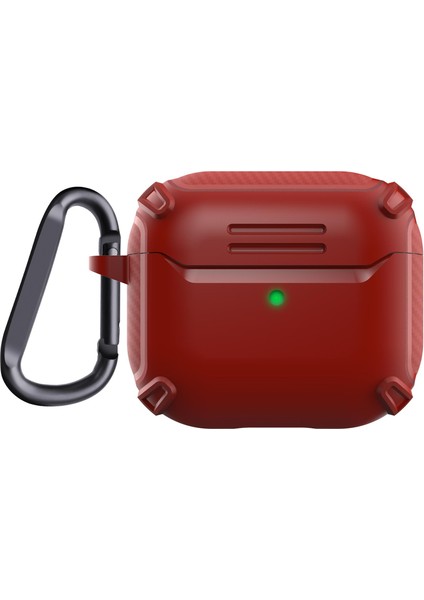 AirPodss 3. Nesil Uyumlu Kılıf Armor Zırh Kulaklık Kılıfı Ultra Üstün Koruma Airbag Darme Emici