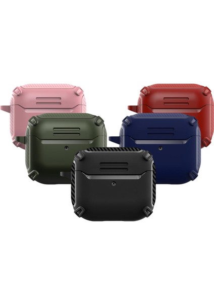 AirPodss 3. Nesil Uyumlu Kılıf Armor Zırh Kulaklık Kılıfı Ultra Üstün Koruma Airbag Darme Emici modelleri