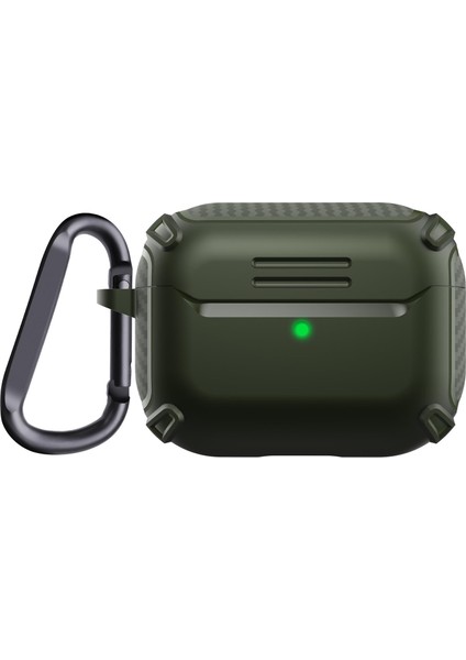 AirPodss Pro Uyumlu Kılıf Armor Zırh Kulaklık Kılıfı Ultra Üstün Koruma Airbag Darme Emici