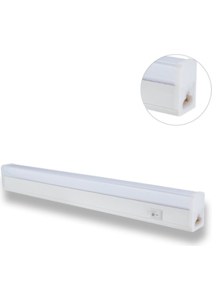 18W Anahtarlı LED Bant Armatür Beyaz modelleri