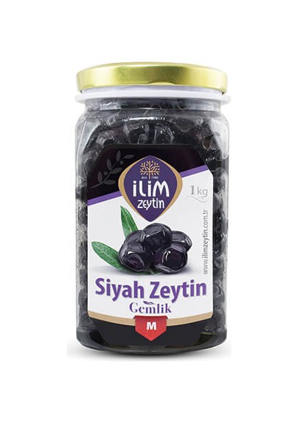 Gemlik Siyah Zeytin M 1 kg