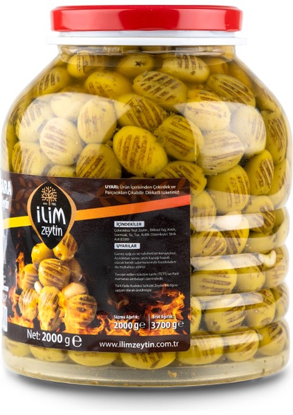 Izgara Yeşil Zeytin 2 kg