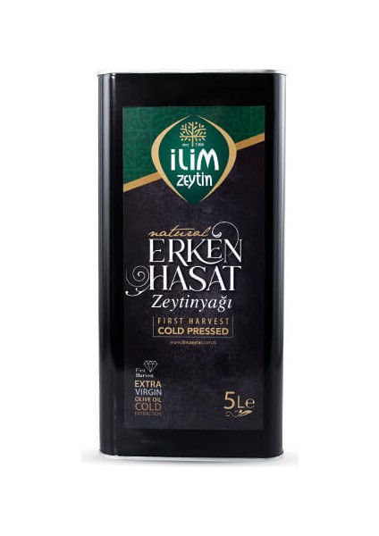 Erken Hasat Zeytinyağı Teneke 5 lt