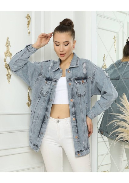 Kadın Yeni Model Kot Ceket 522098826