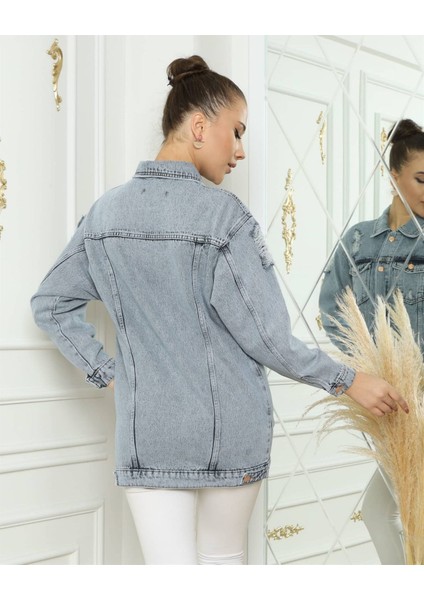Kadın Yeni Model Kot Ceket 522098826