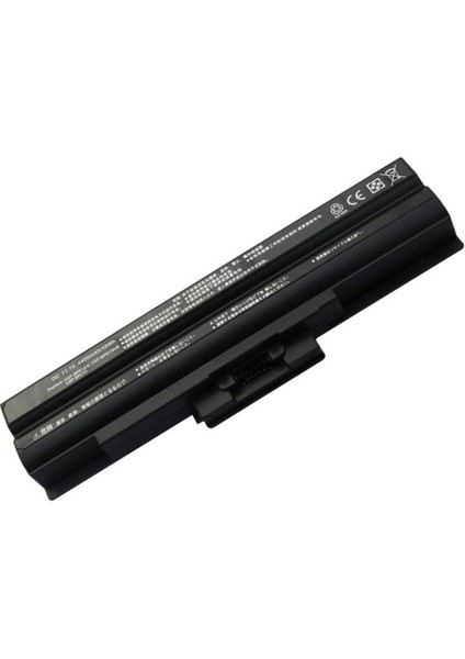 Sony Vaio Vpcf1 Notebook Bataryası Pili - Siyah - 6 Cell
