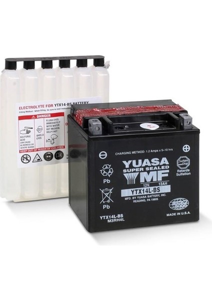 YTX14L-BS Yuasa Akü modelleri