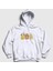 Unisex Beyaz Cat Brothers Kedi Kapüşonlu Sweatshirt 1