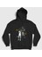 Unisex Siyah Kevin Durant Basketbol Kapüşonlu Sweatshirt 1
