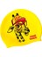 Junior Silicone Cap Giraffe Yellow One Si 1