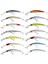 Yozuri Crystal Minnow Deep Diver Floating Sahte Balığı 1