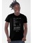 Perakende Sevgi Fişi Siyah Kısa Kollu Erkek T-Shirt 1