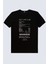 Perakende Sevgi Fişi Siyah Kısa Kollu Erkek T-Shirt 2