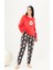 Yeni Hf Club 2114 Kadın Kadife Pijama Takım 1