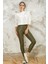 Goldoremi 014 Kadın Likralı Toparlayıcı Disko Tayt 1