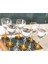 Amore Gold Kadeh Magnolia Cup Kahve Yanı Su Bardağı Dondurmalık 6'lı 1