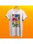 Demon Slayer Kimetsu No Yaiba Baskılı %100 Pamuk Oversize T-Shirt 1
