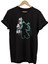 Muichiro Tokito Kimetsu No Yaiba Baskılı %100 Pamuk Oversize T-Shirt 1