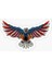 Araba Kartal Sticker Yapıştırması Etiket Amerikan Bayrağı 17CM 1