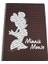 Minnie Mouse Pp Kapaklı Spiralli Defter A4 80 Yaprak Kareli 1