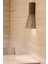 Modern Konik Tasarım Doğal Ahşap Mdf Lazer Kesim Rustik Salon Aplik (1 Adet) 2