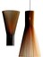 Modern Konik Tasarım Doğal Ahşap Mdf Rustik Salon Avize Aplik Set (2 Adet) 1