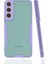 Samsung Galaxy S22 Kılıf Kamera Korumalı Colorful Kapak - Lila 1