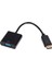 Diplay VGA Çevirici Displayport To VGA 15 Pin Adaptör Display In VGA Out Dp VGA Converter 2