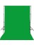 Chromakey-Green Screen-Greenbox- Yeşil Fon Perde 3X3M + Fon Standı + 4 Adet Mandal 2