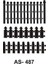 New Stencil Collection A4 AS-487 1