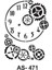 New Stencil Collection A4 AS-471 1