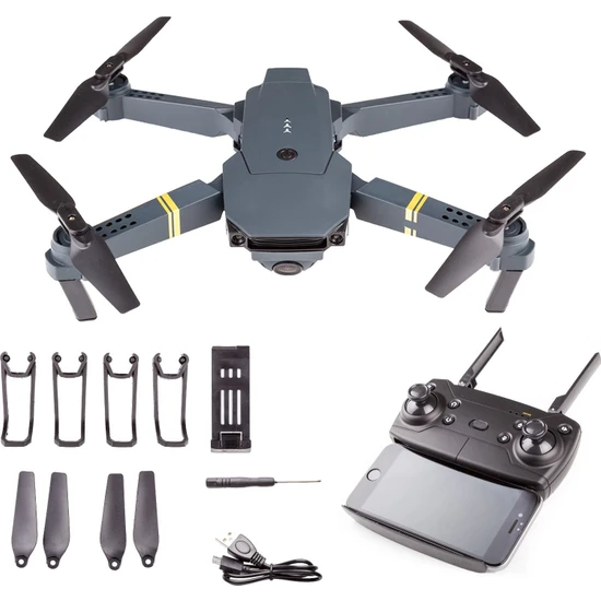 Aden E58 Fly More Combo Drone (1 Bataryalı Set)