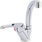 Prestij Armatür Prestij Micro Mix Kuğu Lavabo Batarya Krom Seramik Malzemeden Aç - Kapa Özellikli