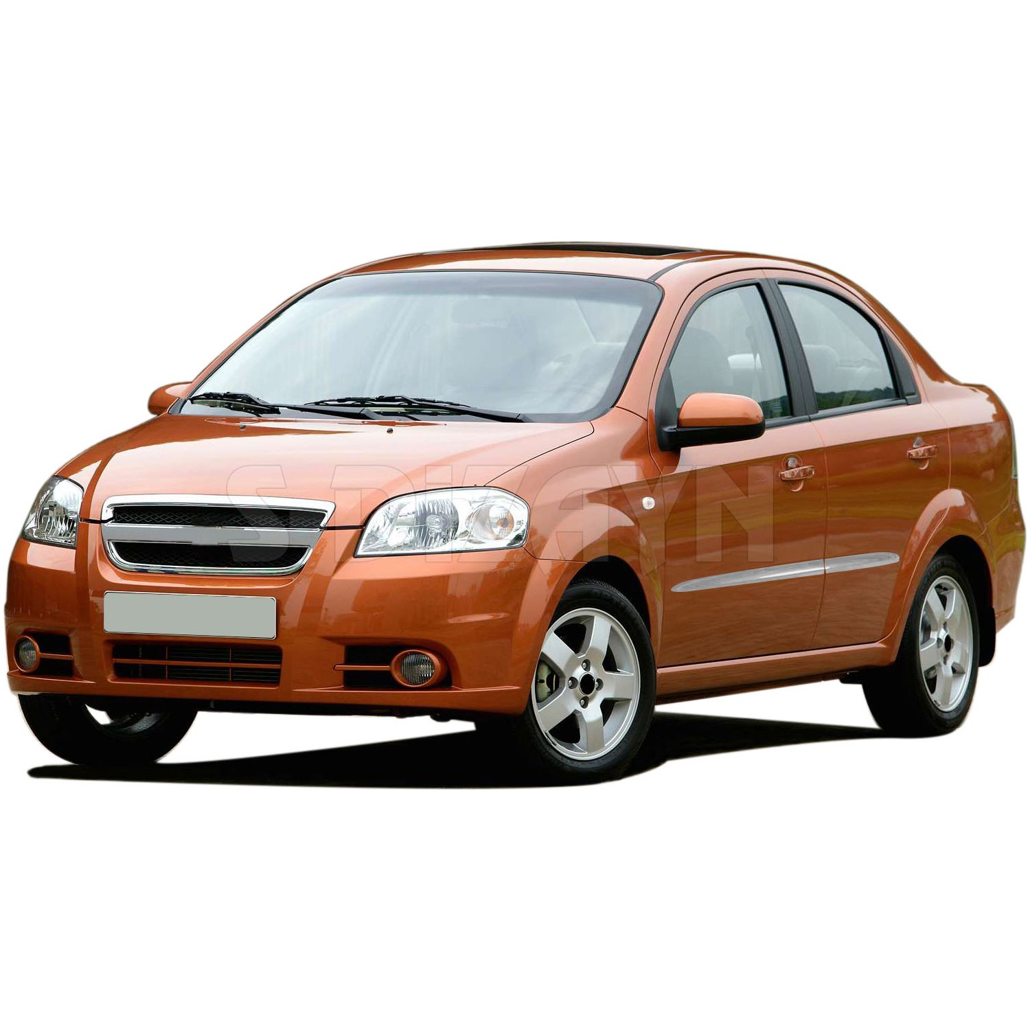 Chevrolet Gentra PNG. Картинка Шевроле Авео т250 300х300 в формате PNG.