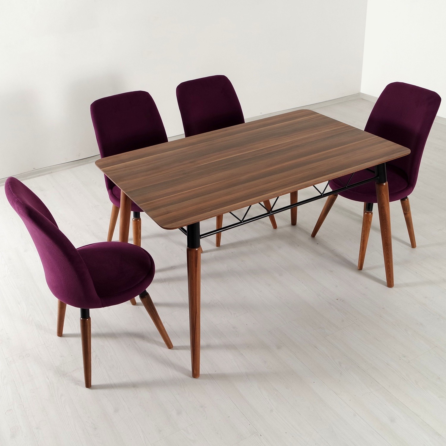 Evform Stork 4 Kişilik Masa Sandalye Mutfak Masası Takımı Fiyatı