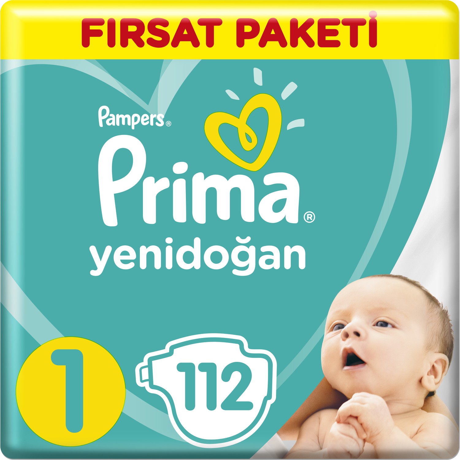 Prima Bebek Bezi Yeni Bebek 1 Beden Yenidoğan Fırsat