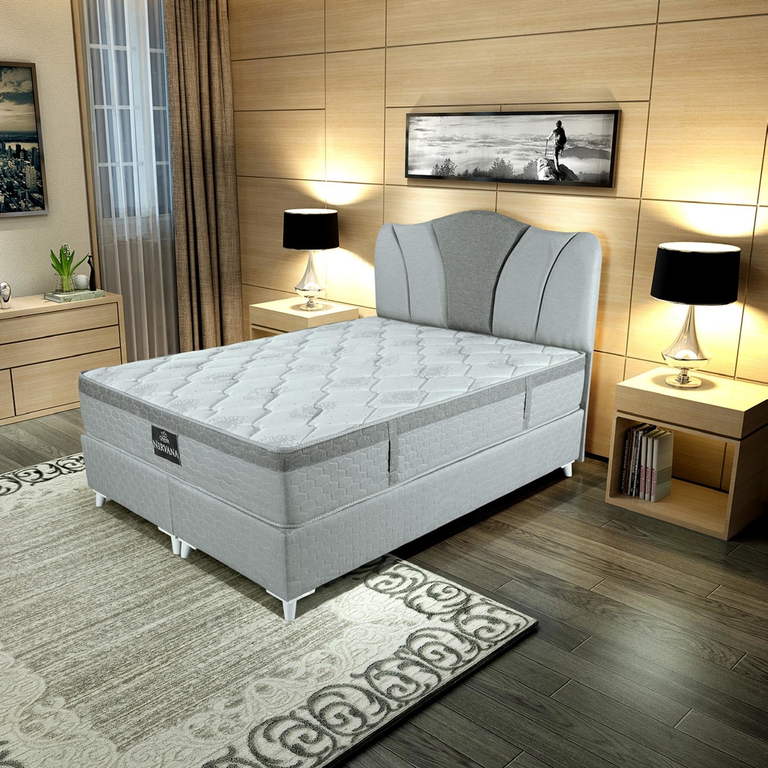 Otantik Nirvana Gri 120X200 Yatak ( Sadece Yatak ) Fiyatı Otantik Nirvana Gri 120X200 Yatak ( Sadece Yatak ) Fiyatı