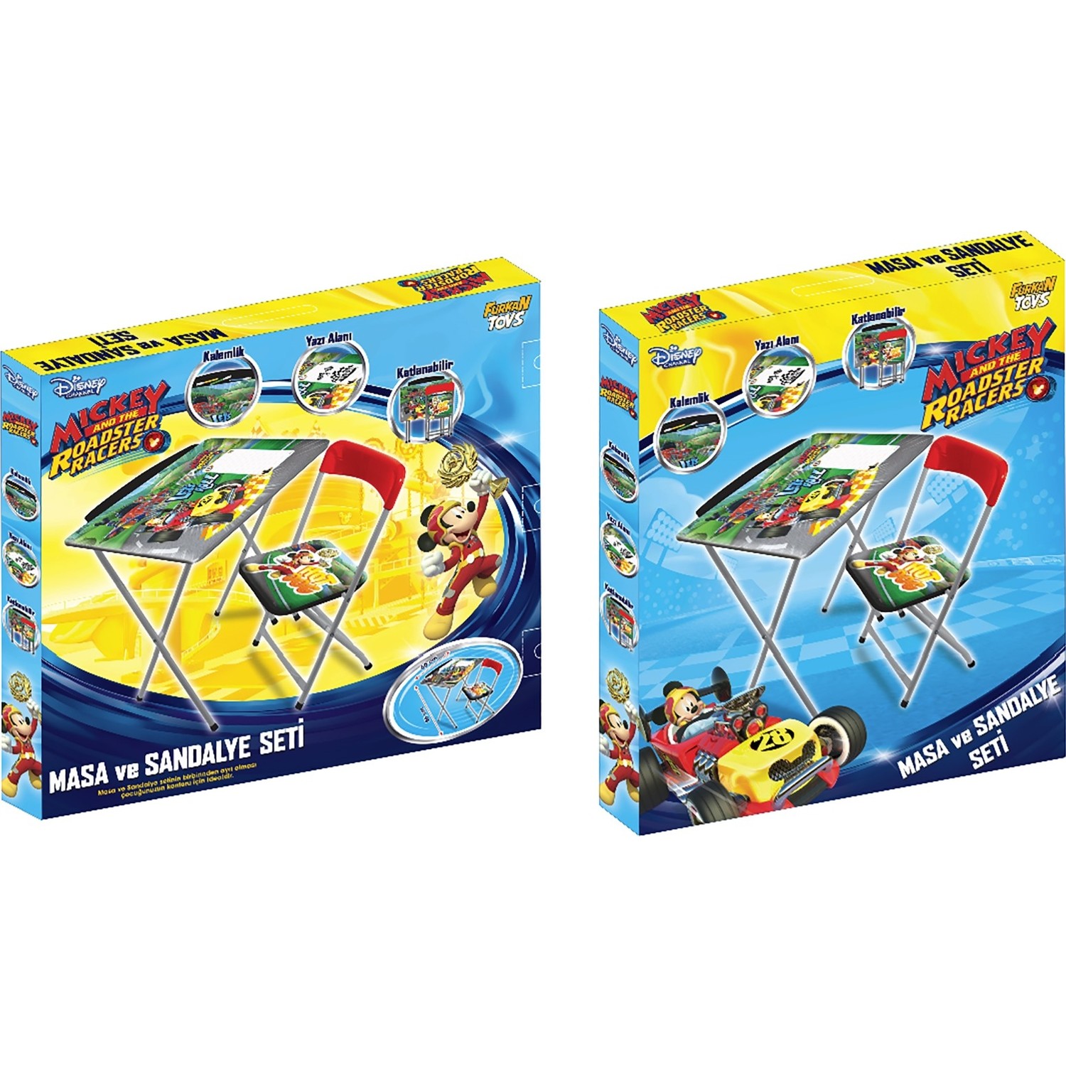 Furkan Oyuncak Mickey Masa Sandalye Seti Fiyatı