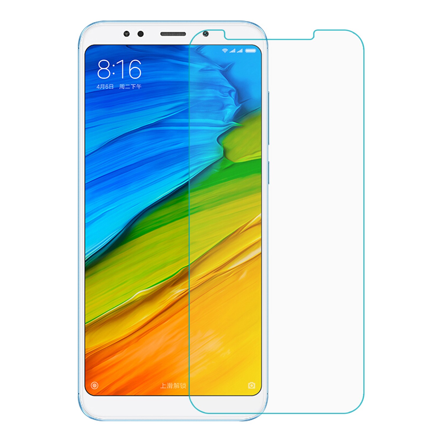 Microsonic Xiaomi Redmi 5 Plus Temperli Cam Ekran Koruyucu Fiyatı Kapat
