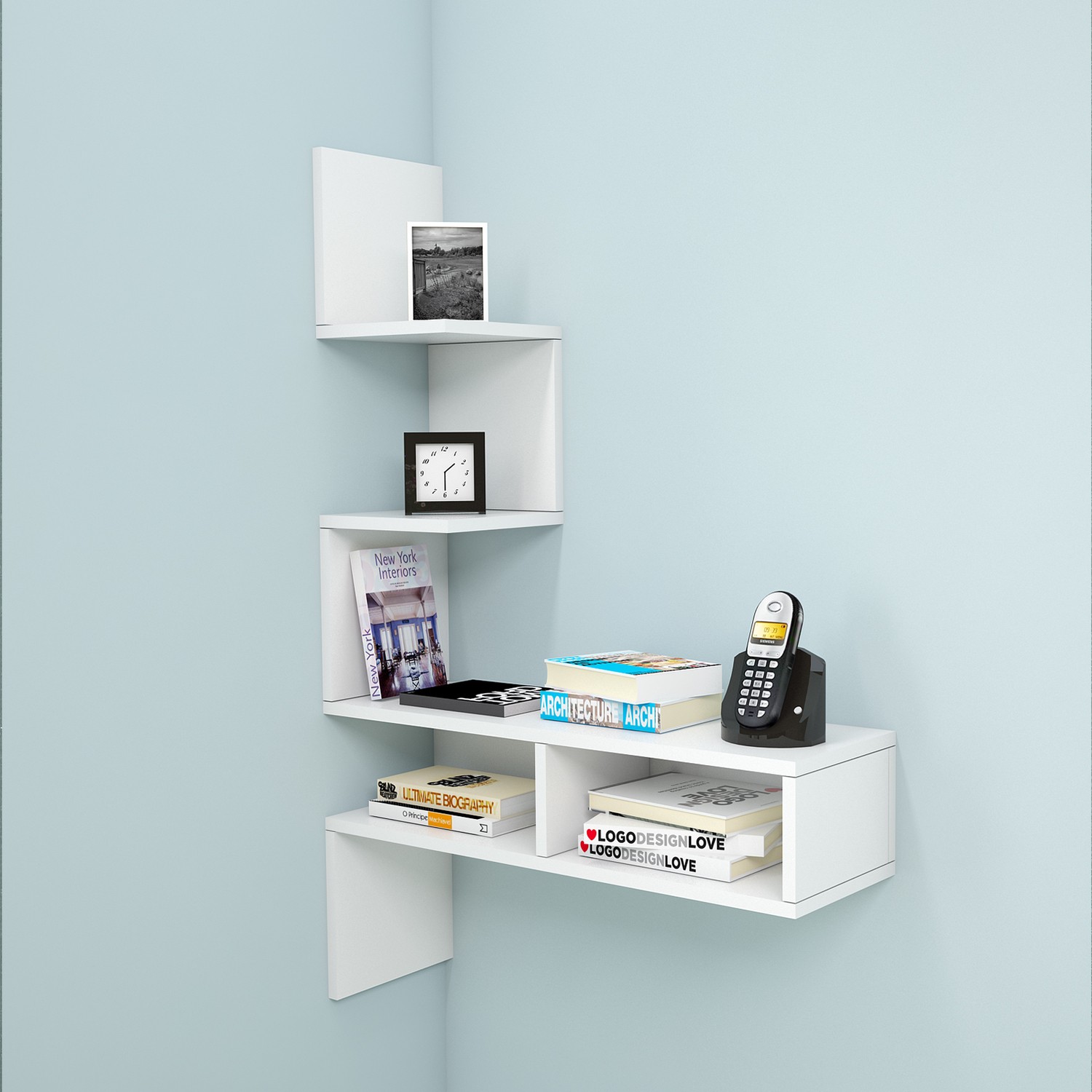 Yurudesign Cell Köşe Duvar Rafı Kitaplık Fiyatı Yurudesign Cell Köşe Duvar Rafı Kitaplık Fiyatı
