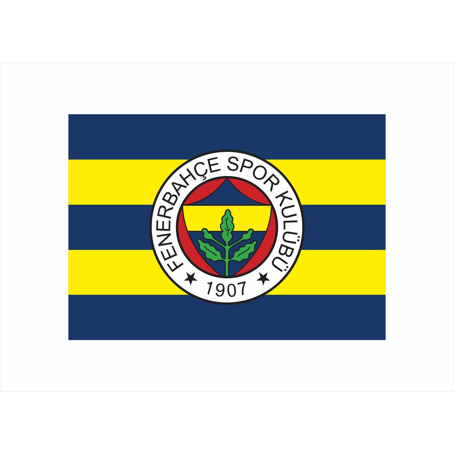 FenerBahçe Bayrağı Yıldızsız ( FB ) Gönder Bayrak Fiyatı