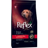 Reflex Plus Kuzu Etli Yaşlı Köpek Maması 3 Kg