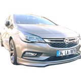 Opel Astra K 2016 Sonrası Ön Tampon Ek (Plastik)